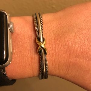 Retired David Yurman crossover bracelet